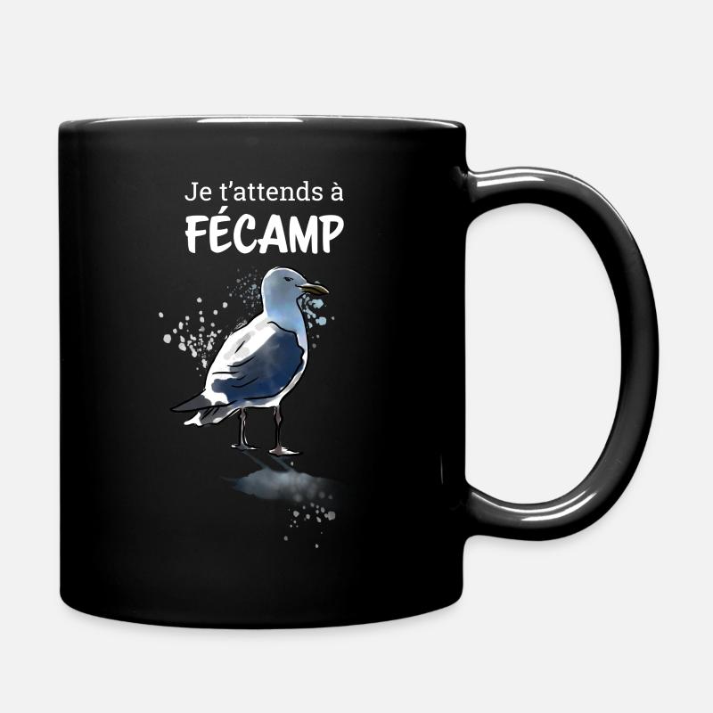 GoelanFecamp TBlancs - Mug uni - noir