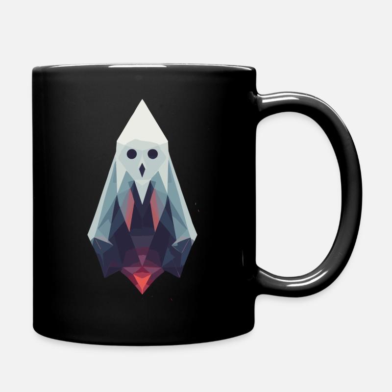 Ghost - Halloween - Full Colour Mug - black