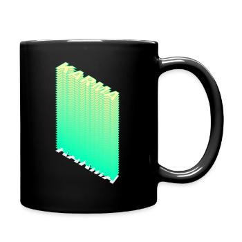 KARMA - Tasse einfarbig - Schwarz - Rechts