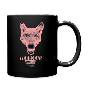 THURSDAYWOLF - Tasse einfarbig - Schwarz - Rechts