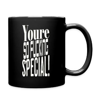 Youre so Special Present White - Tasse einfarbig - Schwarz - Rechts