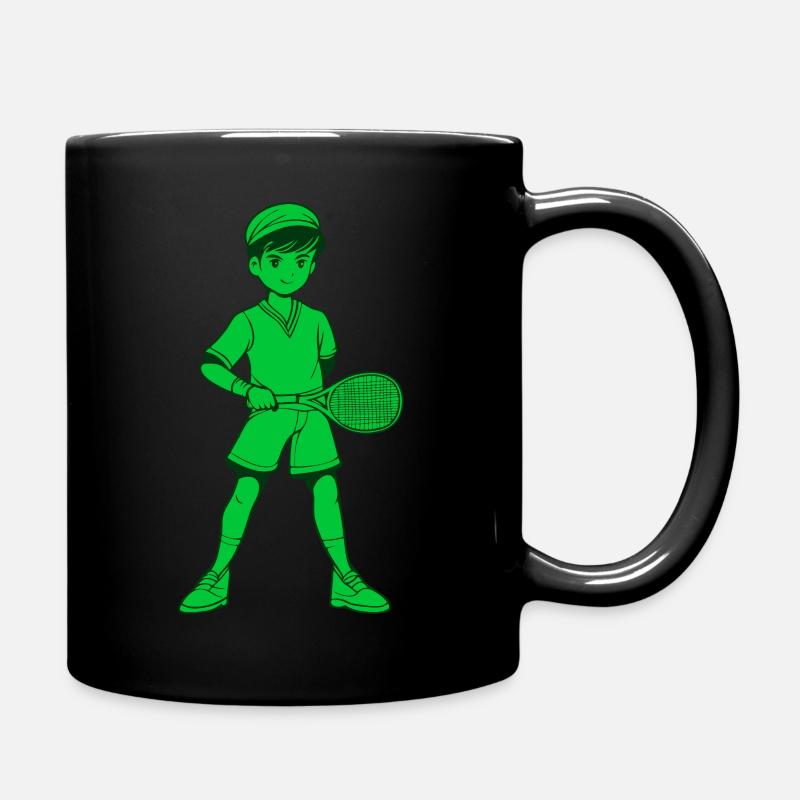 Joueur de tennis - Mug uni - noir