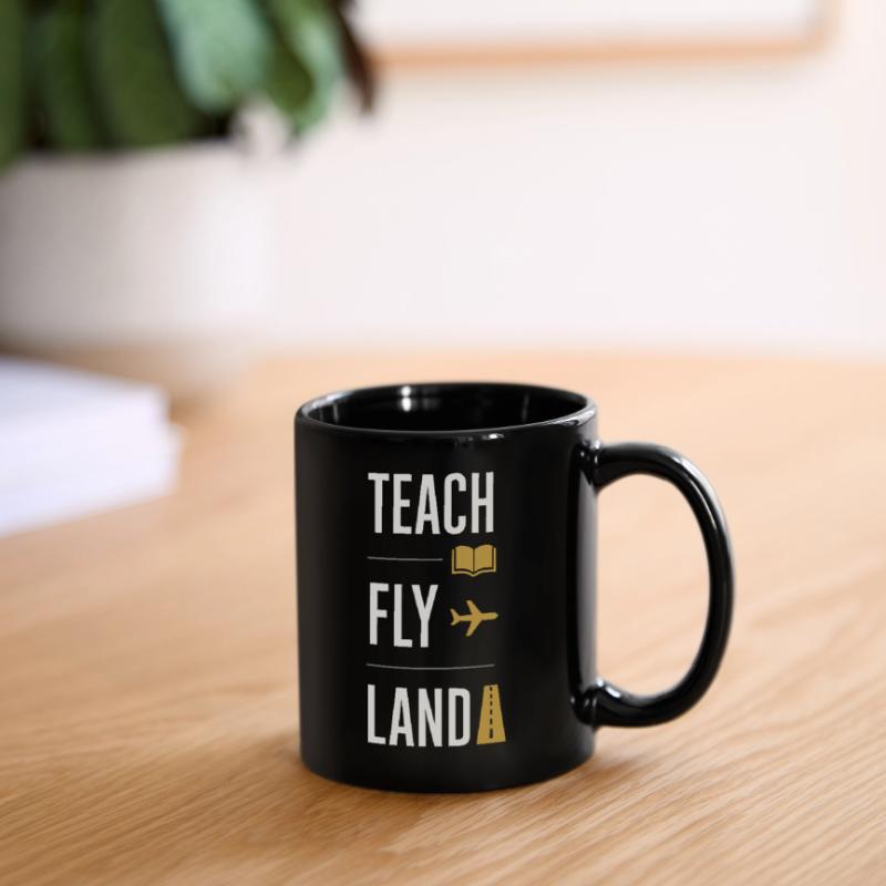 Flight Instructor Cfi Pilot Aviation Instructor Full Colour Mug