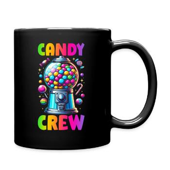 Candy Crew Decoration Candy Lover Sweet Tooth - Full Colour Mug - black - Right