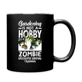 Garten- Und Pflanzenliebhaber Geschenke - Tasse einfarbig - Schwarz - Rechts