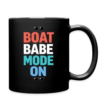 Les poils de mer s’en fichent - Mug uni - noir - Droite