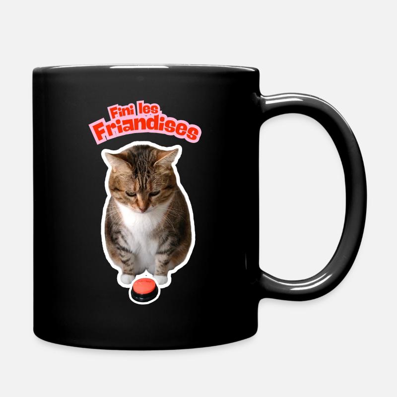 Fini les friandises - Mug uni - noir
