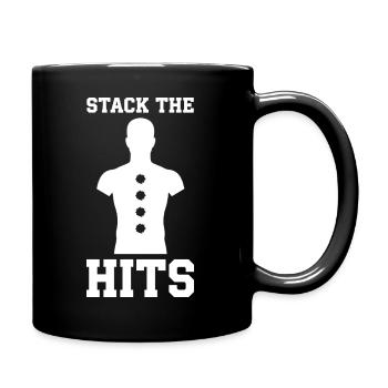 Shooting range at the shooting range, shooting exercises at the - Full Colour Mug - black - Right