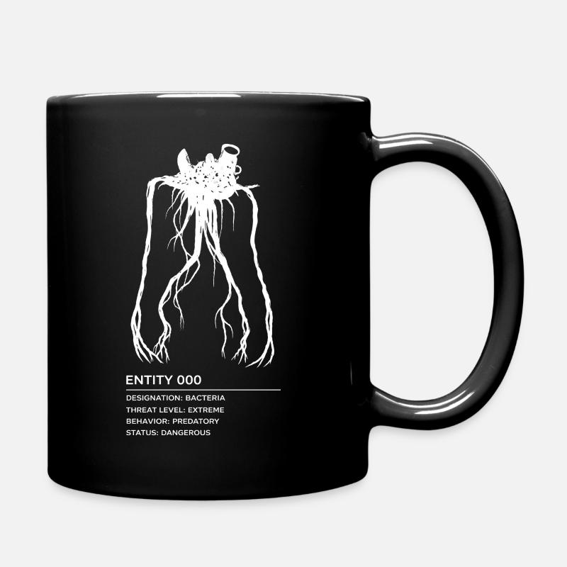 Backrooms Entité 0 blanche - Mug uni - noir