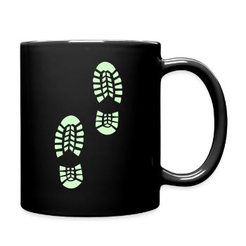 Outdoor footpath - Full Colour Mug - black - Right
