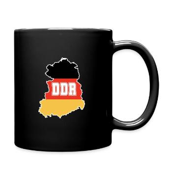 Bloc de l’Est RDA - Mug uni - noir - Droite