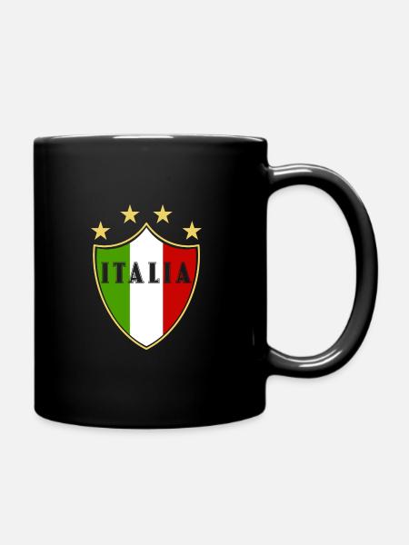 Italia fun - Full Colour Mug - black