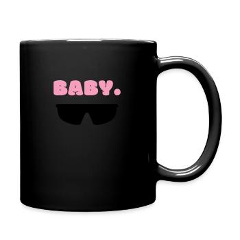 Lunettes de soleil Baby Meme - Mug uni - noir - Droite