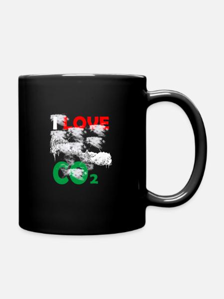 J'aime le CO2 - Mug uni - noir