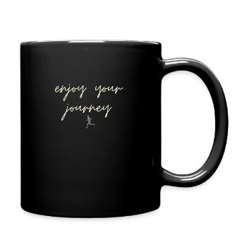 motivational quote - Tasse einfarbig - Schwarz - Rechts