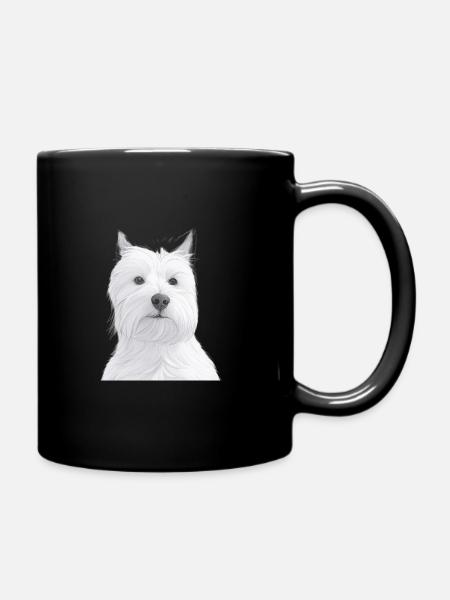 Amour des Westies - Mug uni - noir
