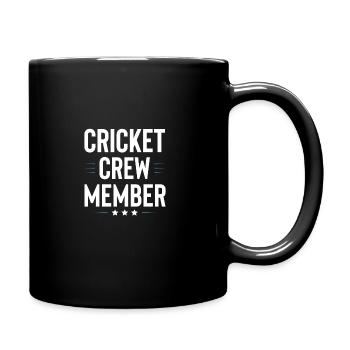 Cricket Crew - Tasse einfarbig - Schwarz - Rechts