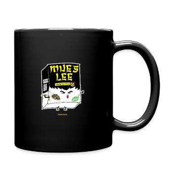 mueslee-studio haka - Tasse einfarbig - Schwarz - Rechts