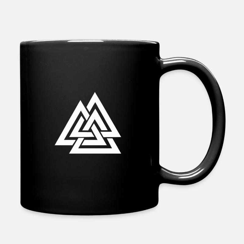 Valknut Viking - Mug uni - noir