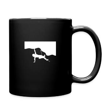 Climb - Full Colour Mug - black - Right