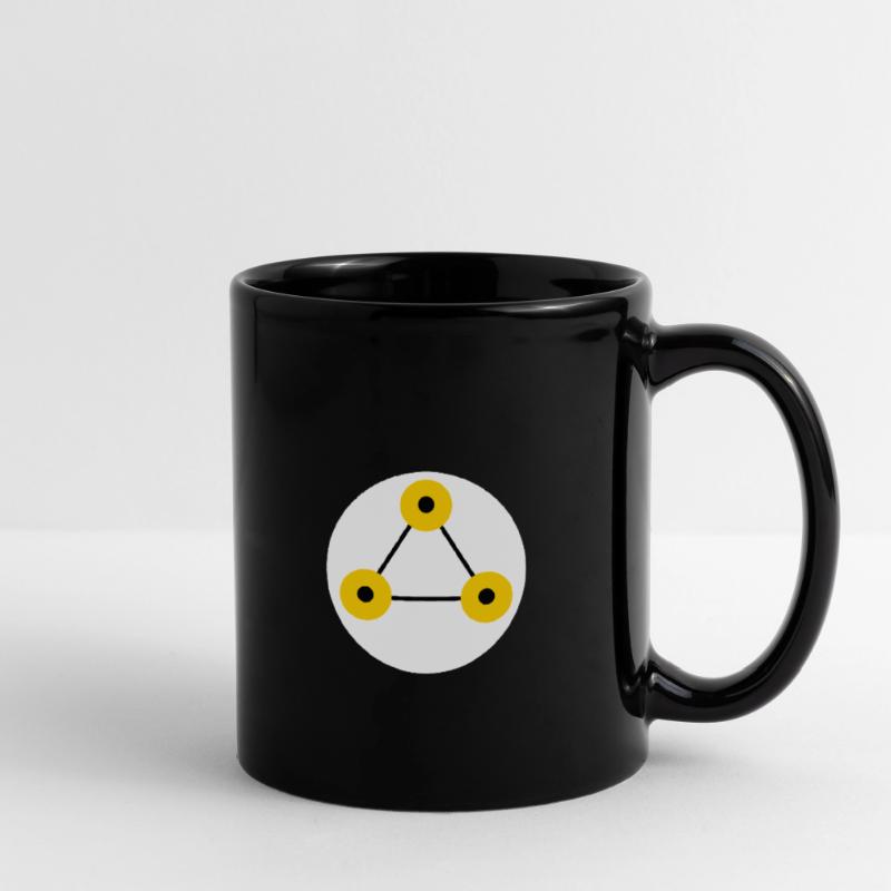Triangular sign Full Colour Mug