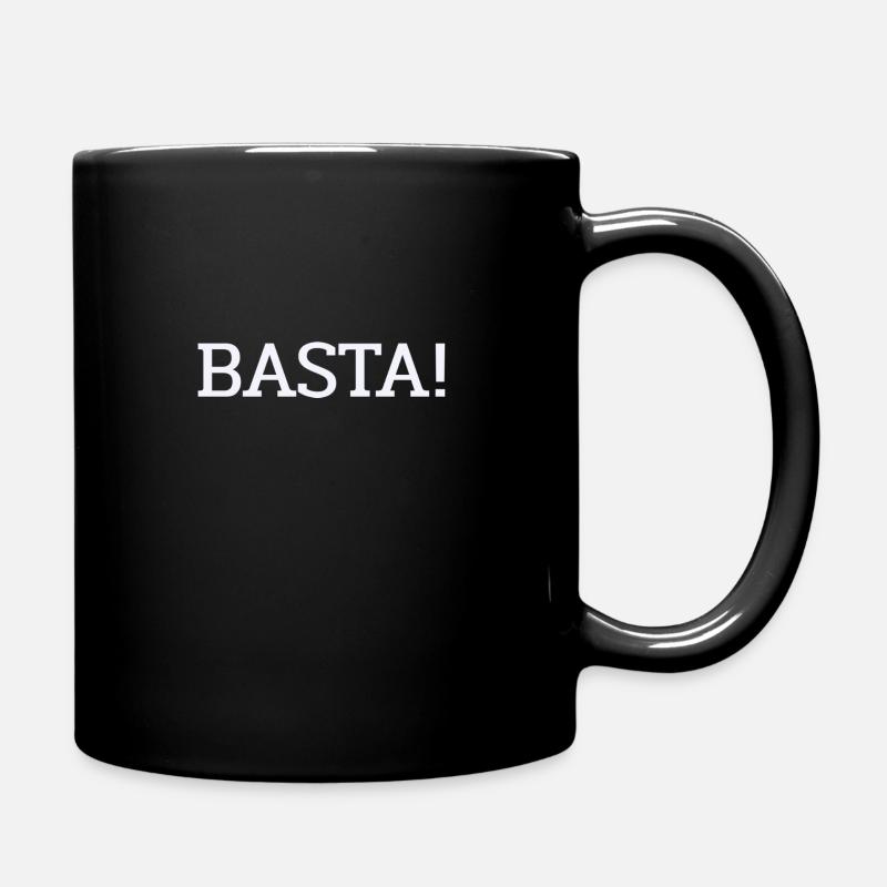 Basta - Mug uni - noir