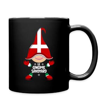 Familie Weihnachtsregion Savoie Gnome Savoyard - Tasse einfarbig - Schwarz - Rechts