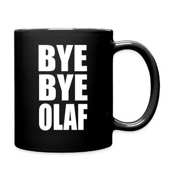 Bye Bye Olaf (White) - Tasse einfarbig - Schwarz - Rechts