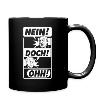 Non! Néanmoins! Oh! Conception de bande dessinée culte - Mug uni - noir - Droite