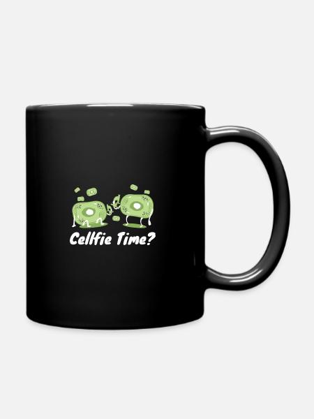 Biologie Biologe - Tasse einfarbig - Schwarz