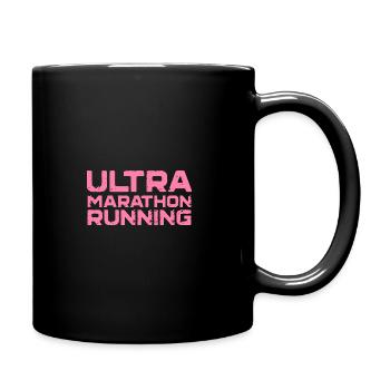 Ultramarathon courses Ultra-coureurs - Mug uni - noir - Droite