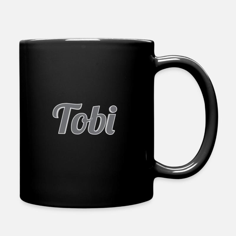 Tobi - Tasse einfarbig - Schwarz