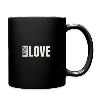 FAIRE L’AMOUR - Mug uni - noir - Droite