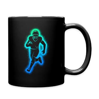 Joueurs de football américain Enfants Garçons Football - Mug uni - noir - Droite