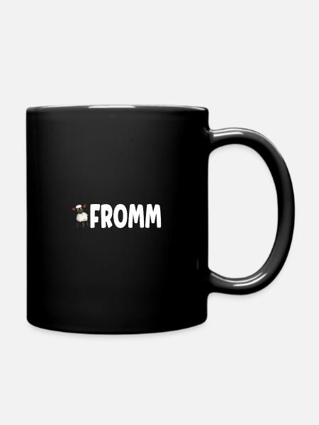 Lammfromm - Du bist unschuldig. IMMER! - Tasse einfarbig - Schwarz