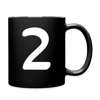 Meilleure vente Best Numéro 2 - Mug uni - noir - Droite