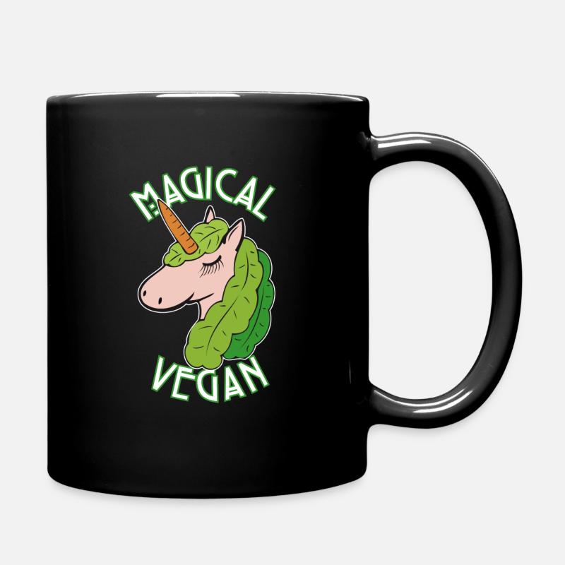 Magical Vegan Gift - Full Colour Mug - black