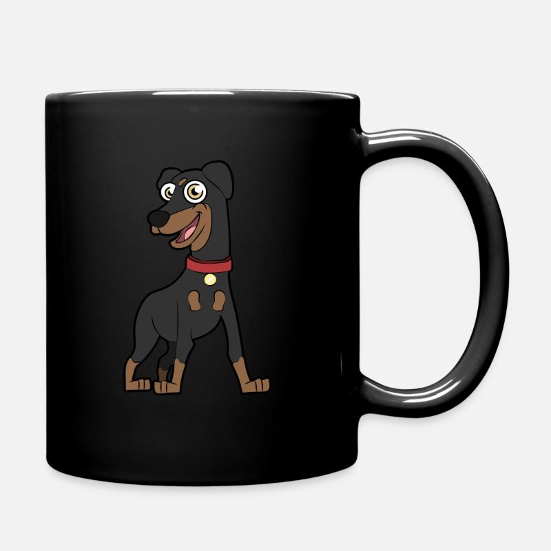 Allemand Pinscher - Mug uni - noir