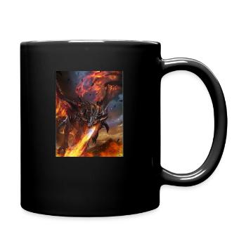 Raging Dragon - Full Colour Mug - black - Right