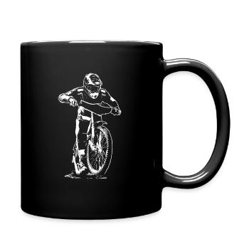 Speedway - Motorcycle Speedway - Tasse einfarbig - Schwarz - Rechts
