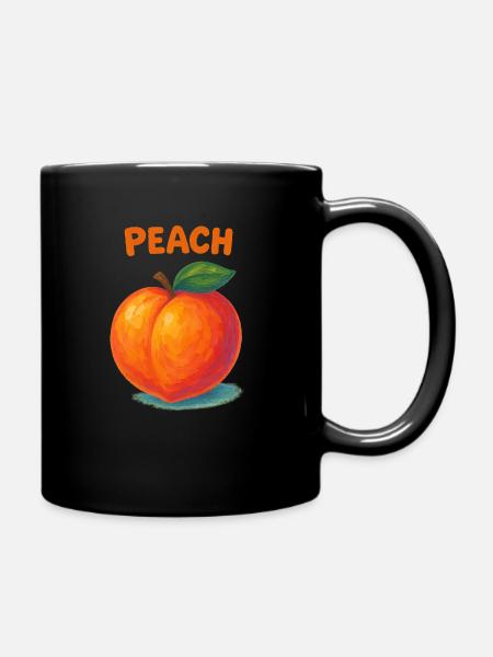 Illustration pêche heureuse - Mug uni - noir