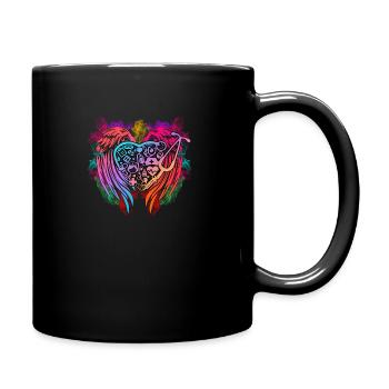 Infirmière Angel Wing - Mug uni - noir - Droite