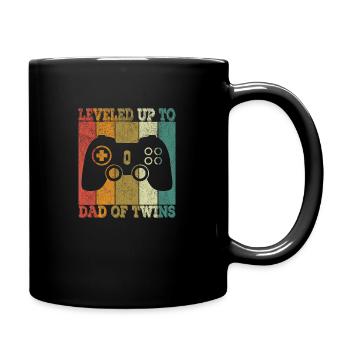 Future Dad of Twins Pregnancy Announcement 2021 - Mug uni - noir - Droite