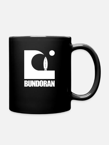 Bundoran Vague Planche de surf Irlande - Mug uni - noir