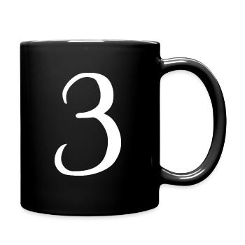 3 - Mug uni - noir - Droite