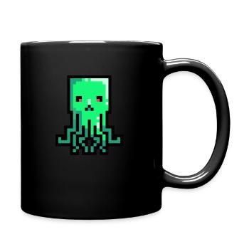 hydra bit - Full Colour Mug - black - Right