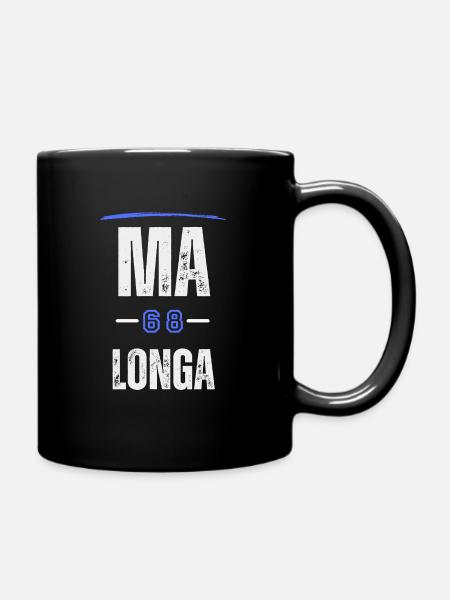 Mannheim 68 Longa - Tasse einfarbig - Schwarz