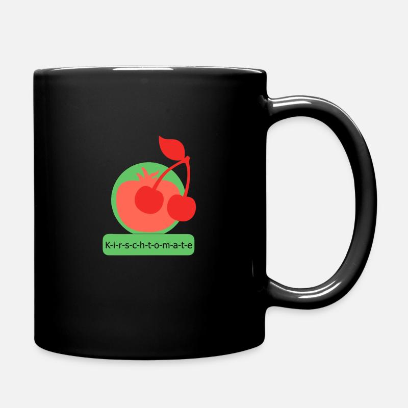 Tomate cerise - Mug uni - noir