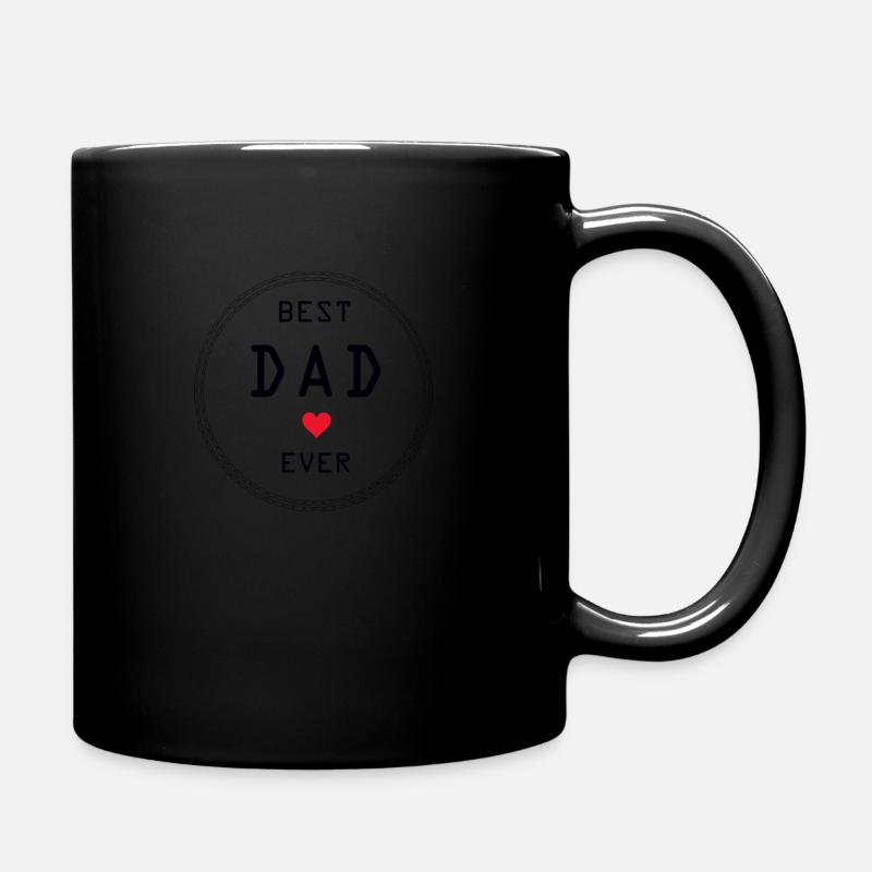 DAD - Tasse einfarbig - Schwarz