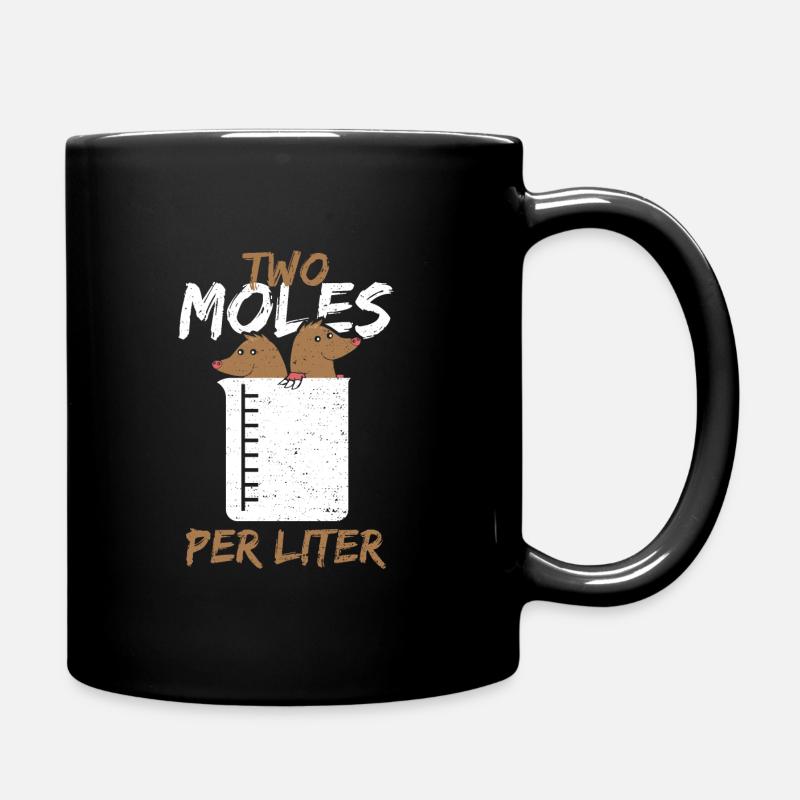 Two Moles Per Liter - Wissenschaften - Tasse einfarbig - Schwarz